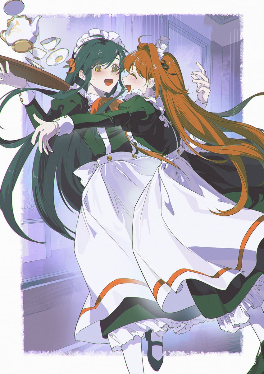 estelle bright and joshua bright (eiyuu densetsu and 1 more) drawn by eien_galaxy_ko