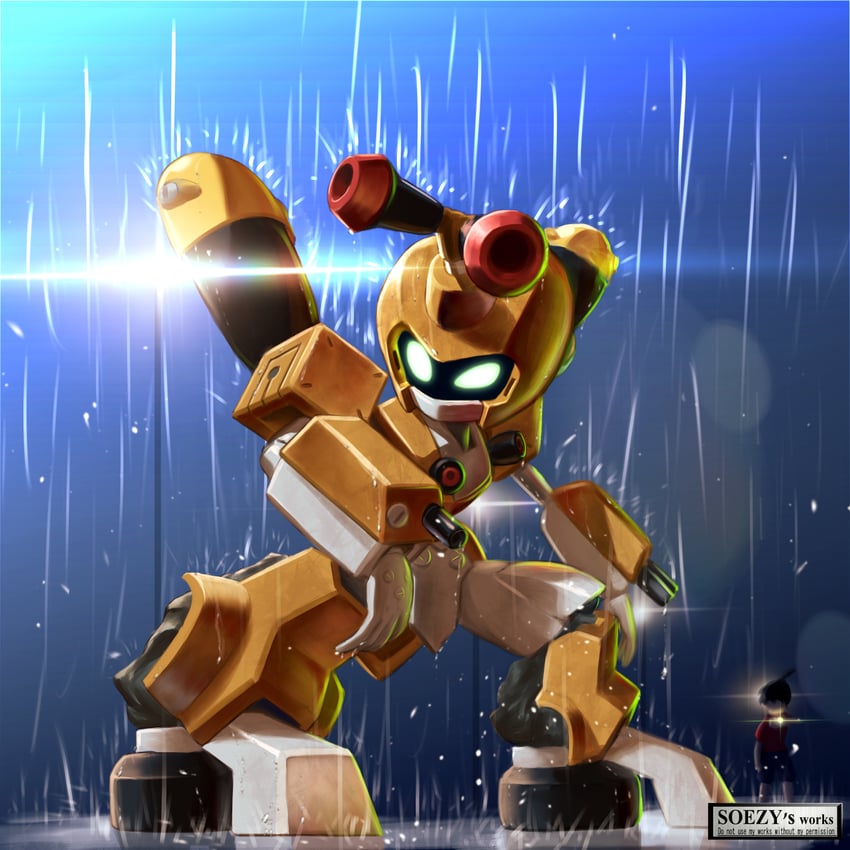 tenryou ikki and saikachis (medarot and 1 more) drawn by soezy