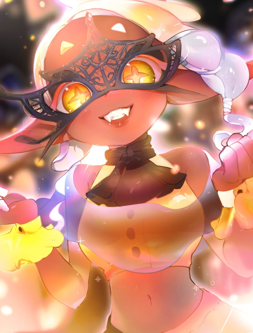 frye (splatoon and 1 more) drawn by maki_chaa