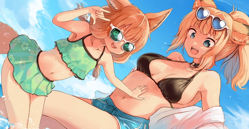 fox wife (original) drawn by batta_(kanzume_quality)