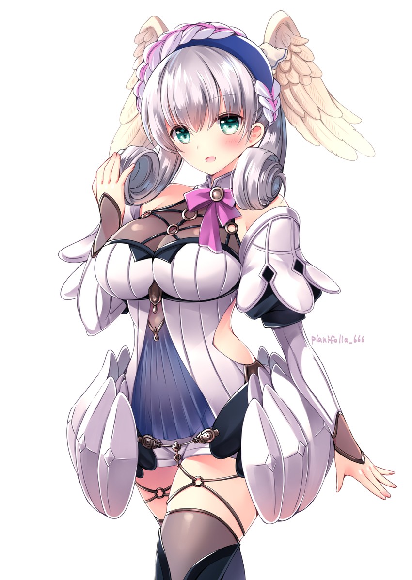 melia antiqua (xenoblade chronicles and 2 more) drawn by planifolia_666