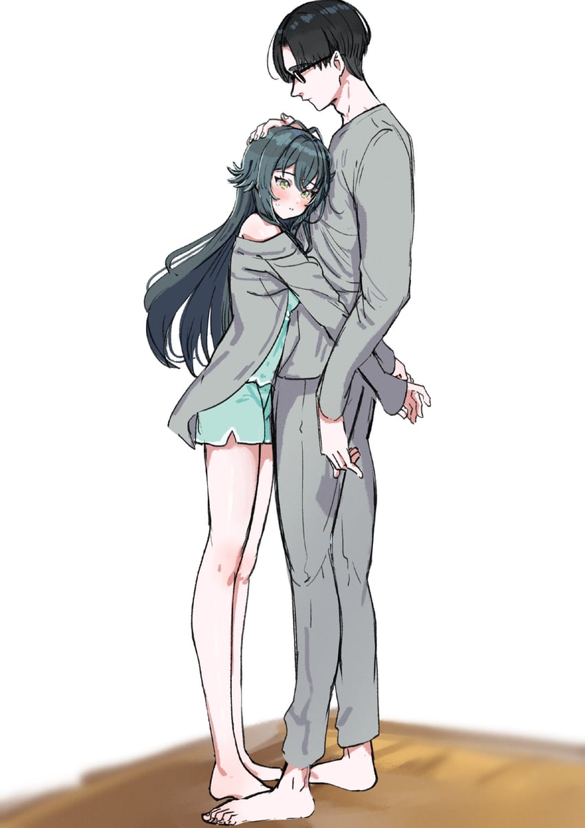 producer and tsukimura temari (idolmaster and 1 more) drawn by kasasagi_(futagodori888)