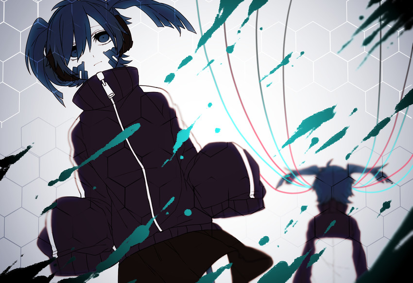 ene (kagerou project and 1 more) drawn by eiku