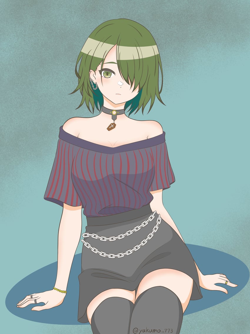 nanakusa nichika (idolmaster and 1 more) drawn by yakumo_773