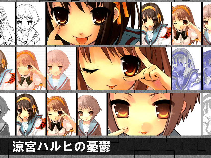 suzumiya haruhi, nagato yuki, and asahina mikuru (suzumiya haruhi no yuuutsu) drawn by ito_noizi