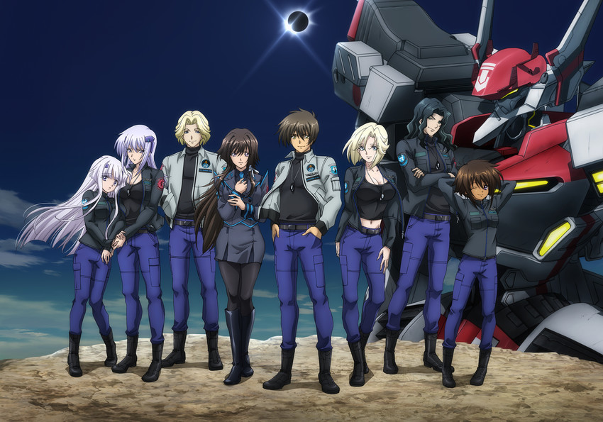 takamura yui, cryska barchenowa, inia sestina, stella bremer, tarisa manandal, and 4 more (muv-luv and 2 more)
