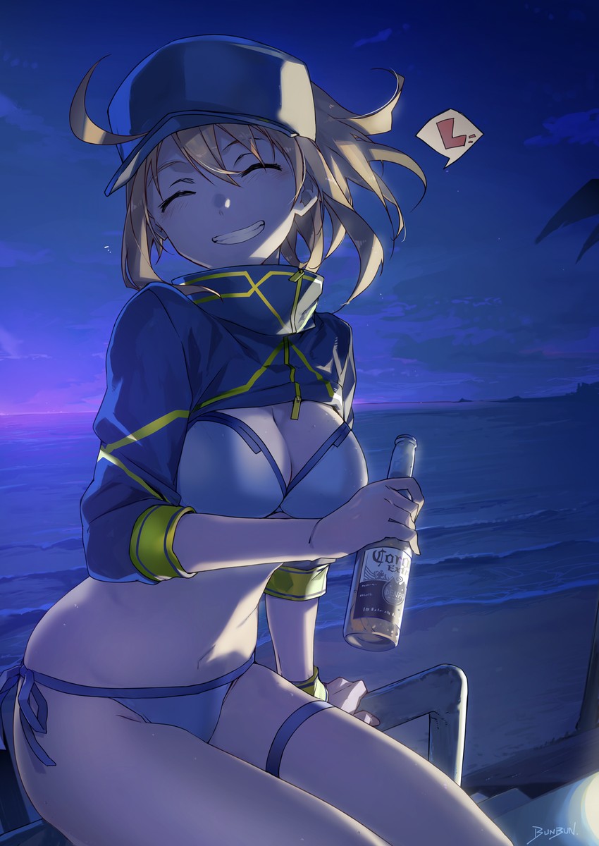 artoria pendragon and mysterious heroine xx (fate and 1 more) drawn by bunbun