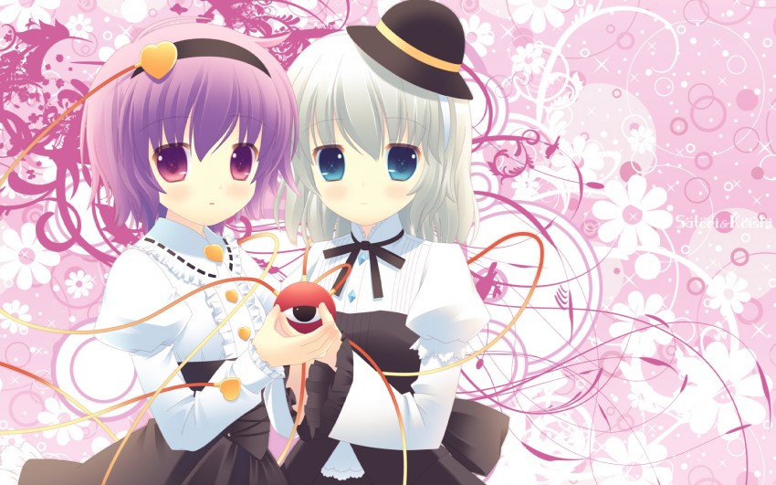 komeiji koishi and komeiji satori (touhou) drawn by kurasawa_kyoushou