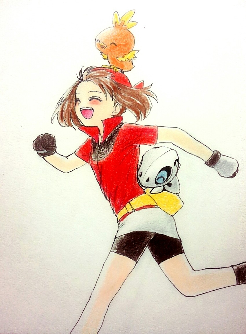 may, torchic, and aron (pokemon and 1 more) drawn by minapo