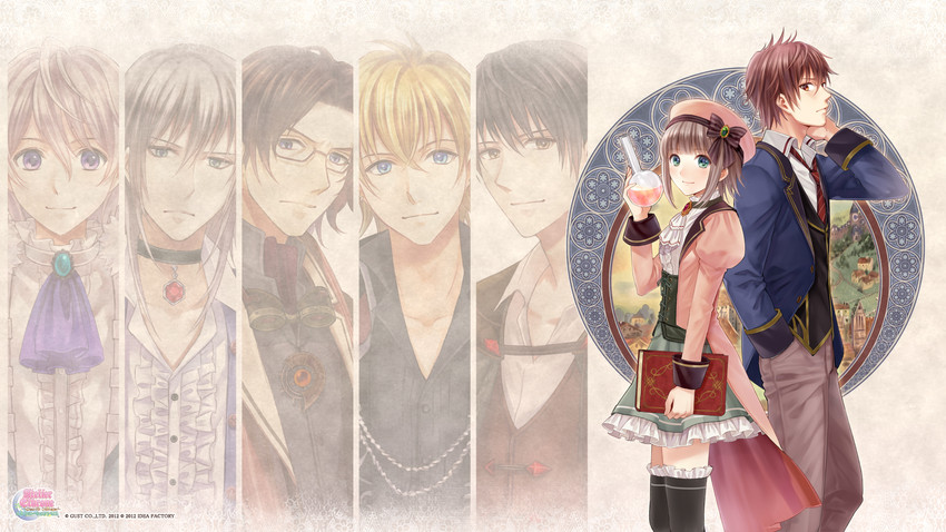 meriel, ralph, clemens, alexey, johann, and 2 more (atelier and 1 more) drawn by fukahire_(ruinon)