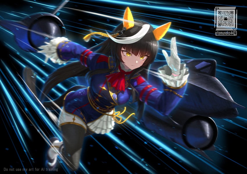 calstone light o (umamusume) drawn by tom-neko_(zamudo_akiyuki)