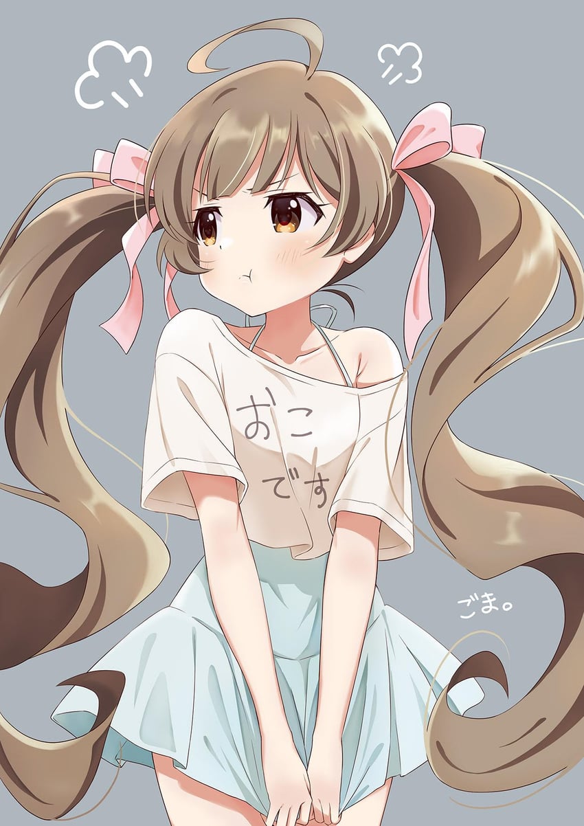 hakozaki serika (idolmaster and 2 more) drawn by goma_konbu