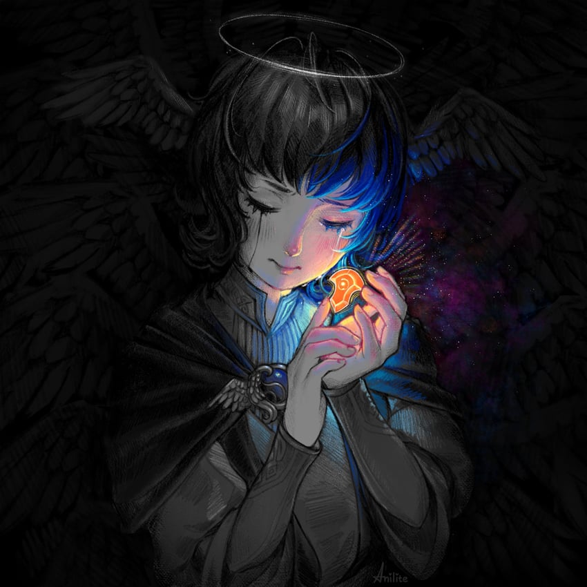 meteion (final fantasy and 1 more) drawn by anilite