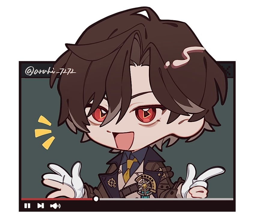 mr. reca (honkai and 1 more) drawn by aruhi_7272