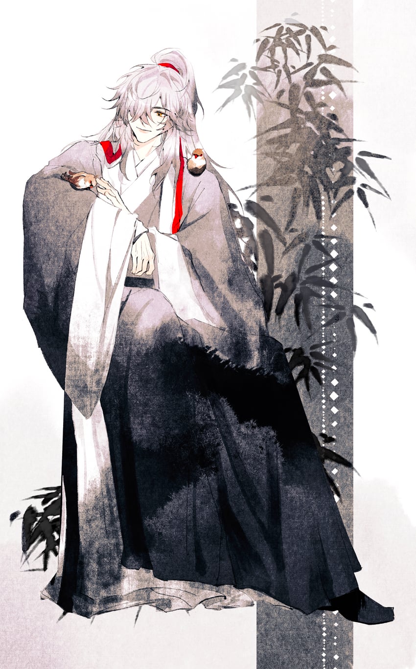 jing yuan (honkai and 1 more) drawn by dandandan_huawu