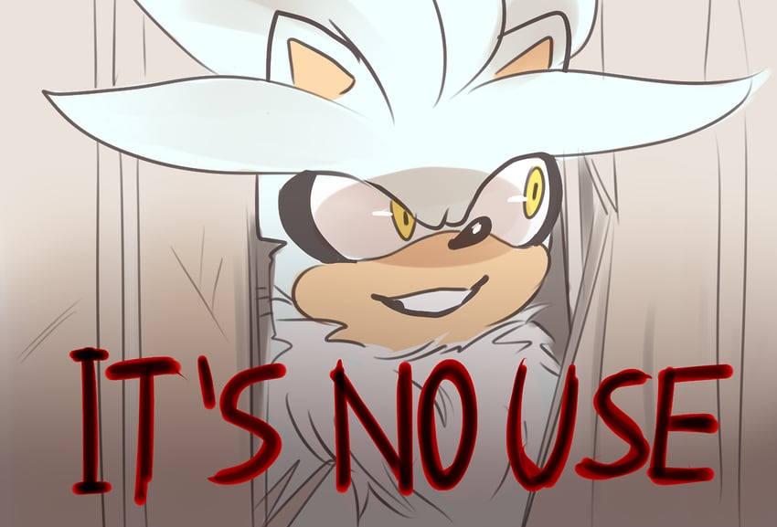 silver the hedgehog (sonic and 2 more) drawn by itaslow