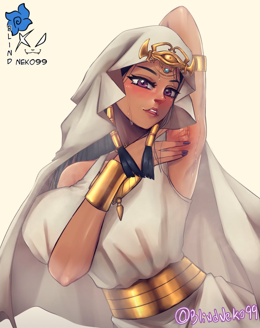 ishizu ishtar (yu-gi-oh! and 1 more) drawn by blindhunter99