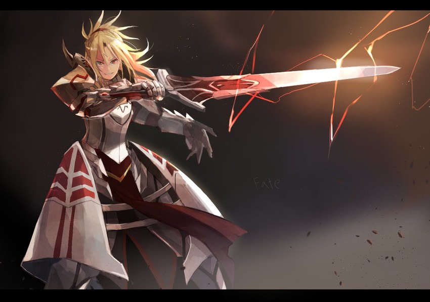 mordred (fate and 2 more) drawn by mono_(jdaj)