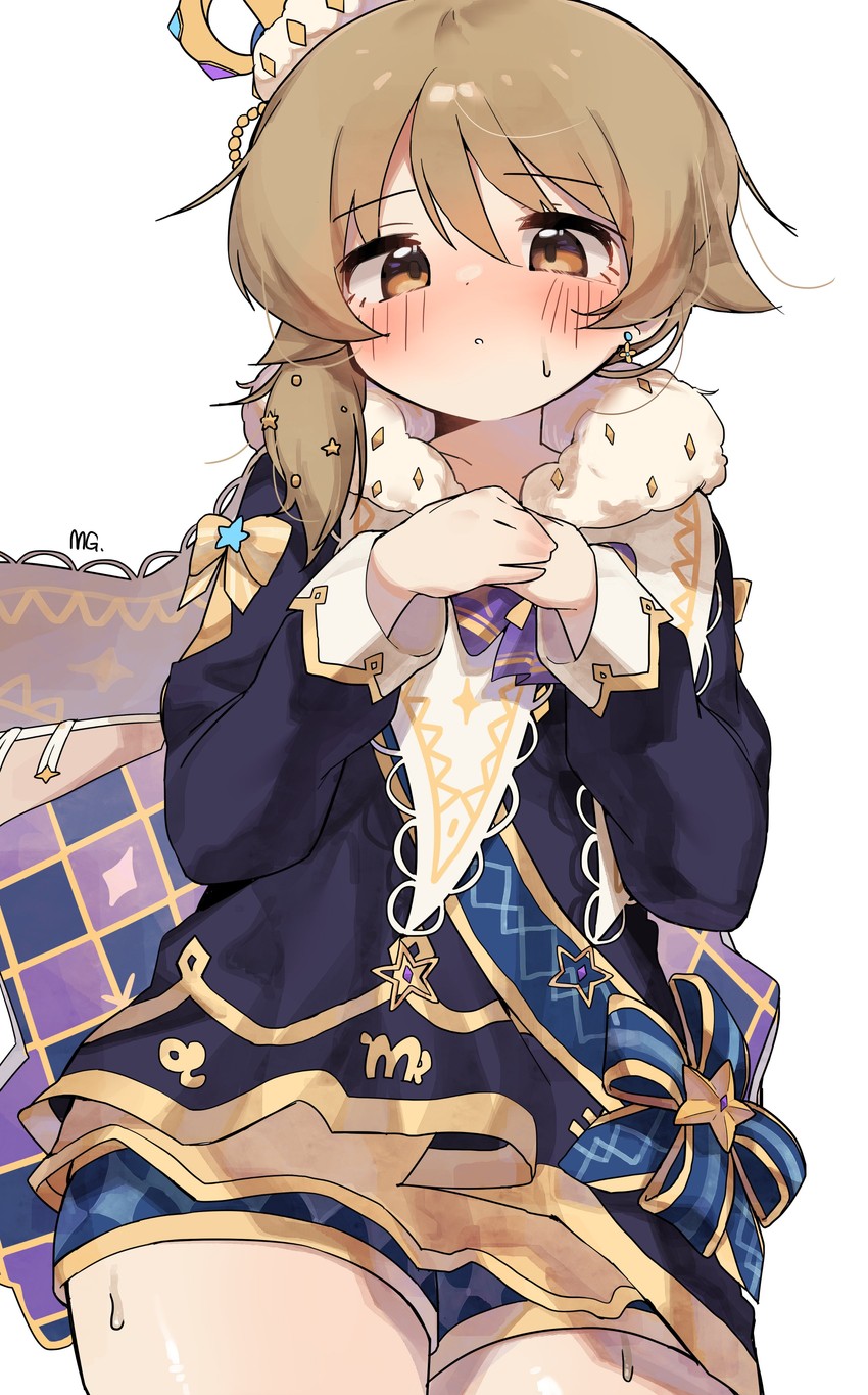 morikubo nono (idolmaster and 1 more) drawn by mg_pong