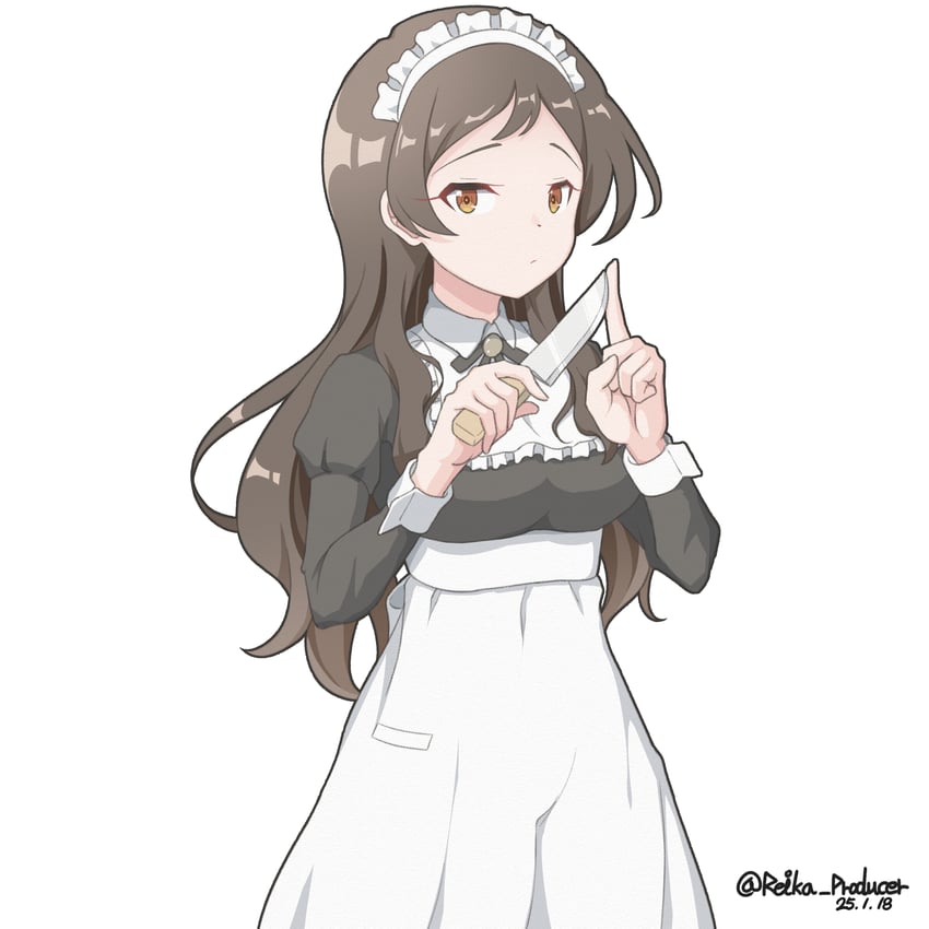 kitazawa shiho (idolmaster and 1 more) drawn by nillis
