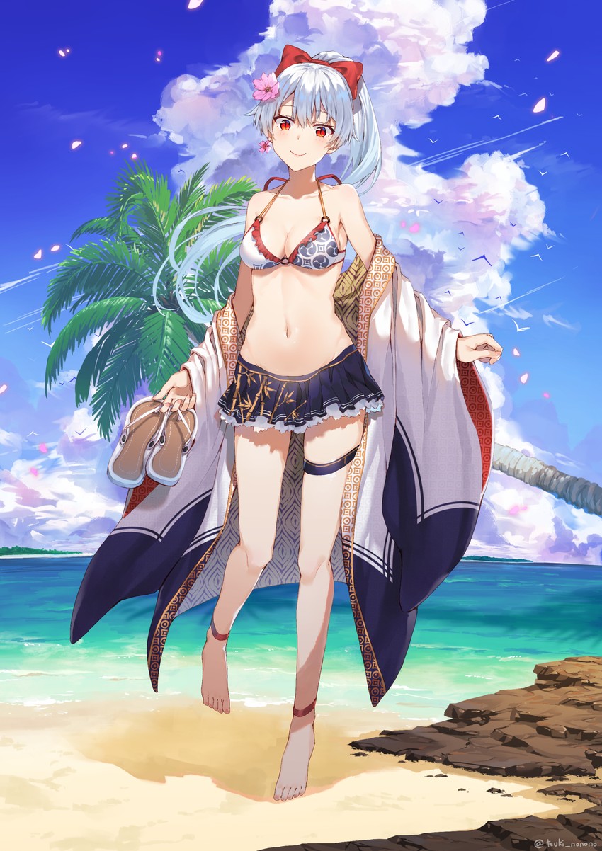 tomoe gozen (fate and 1 more) drawn by tsukino_(nakajimaseiki)