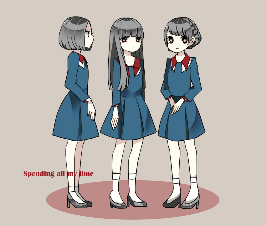nocchi, kashiyuka, and a~chan (perfume) drawn by uomiya_naname