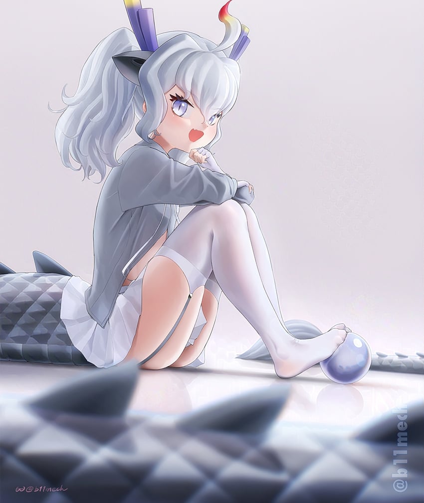 white dragon (kemono friends and 1 more) drawn by beleven