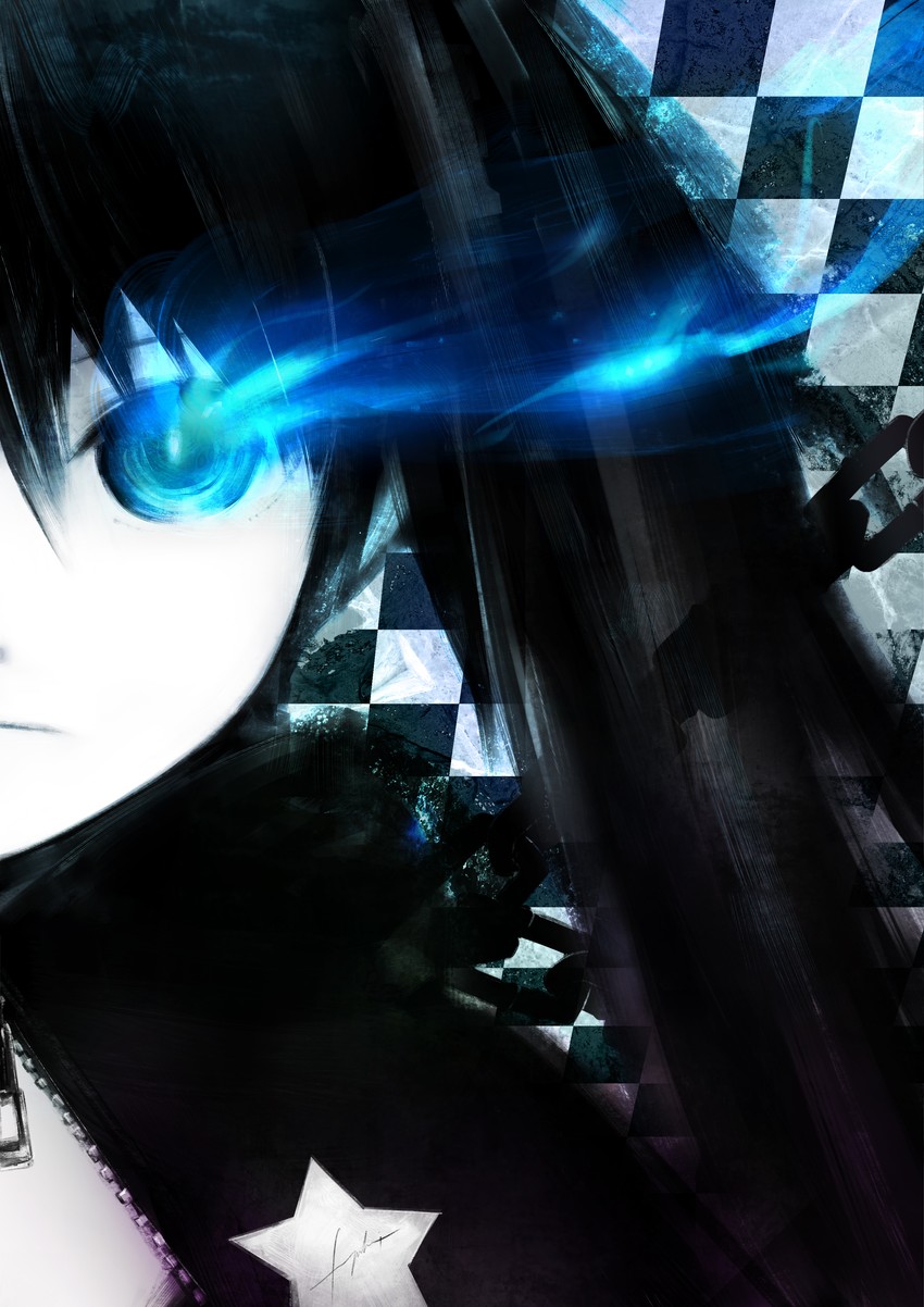 black rock shooter (black rock shooter) drawn by fuyuno_yuuki