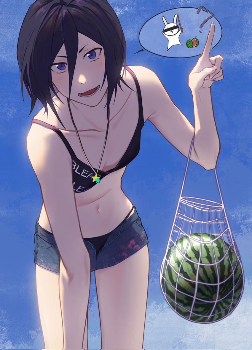 kuchiki rukia (bleach and 1 more) drawn by ihsekodwww