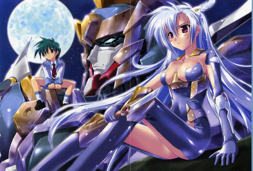 cal ruslan and toara lavoakin (shirogane no cal to soukuu no joou) drawn by komatsu_eiji