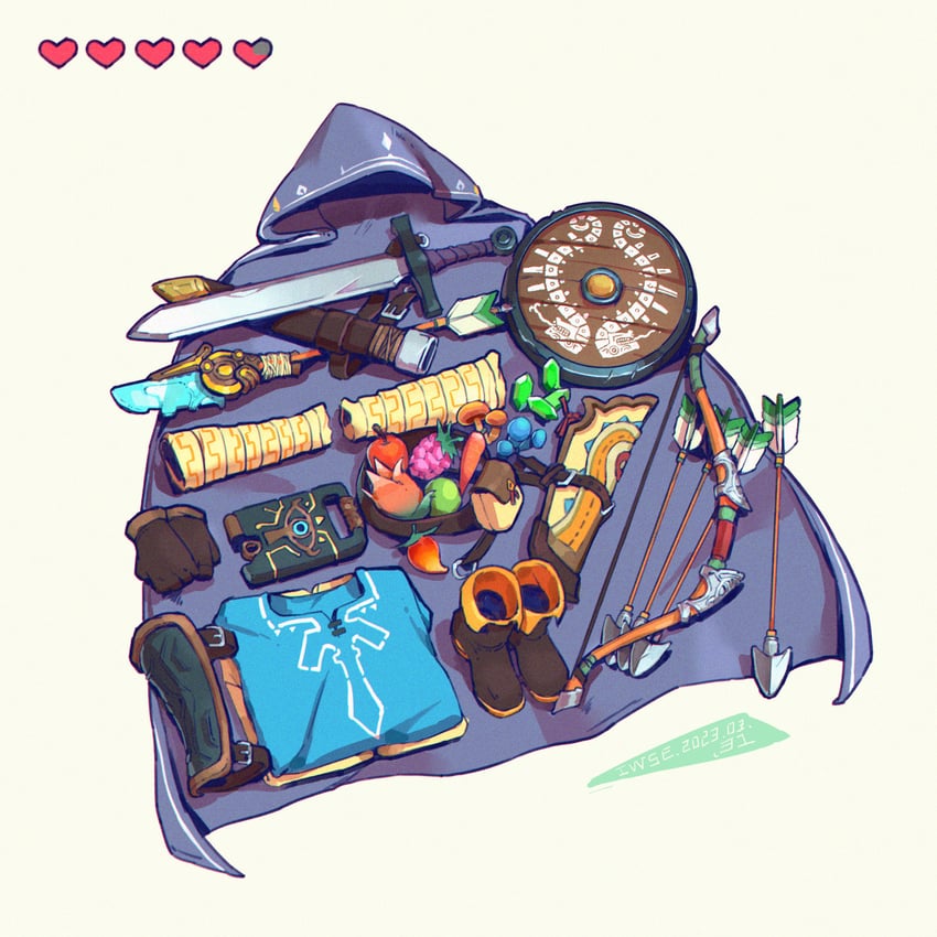 the legend of zelda and 1 more drawn by iwse_zhang