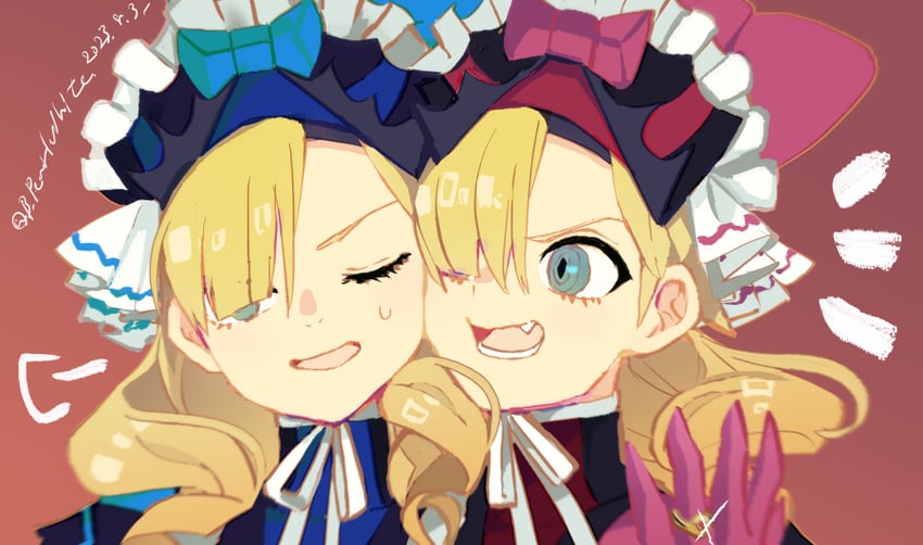 marni and madeline (fire emblem and 1 more) drawn by shoochiku_bai