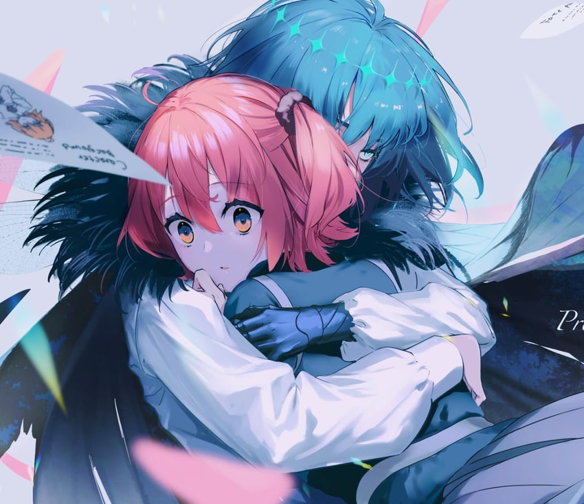 fujimaru ritsuka and oberon (fate and 1 more) drawn by obegudahaiizo