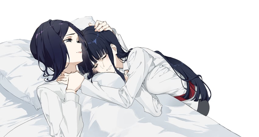touma kazusa and touma youko (white album and 1 more) drawn by cheese_kang