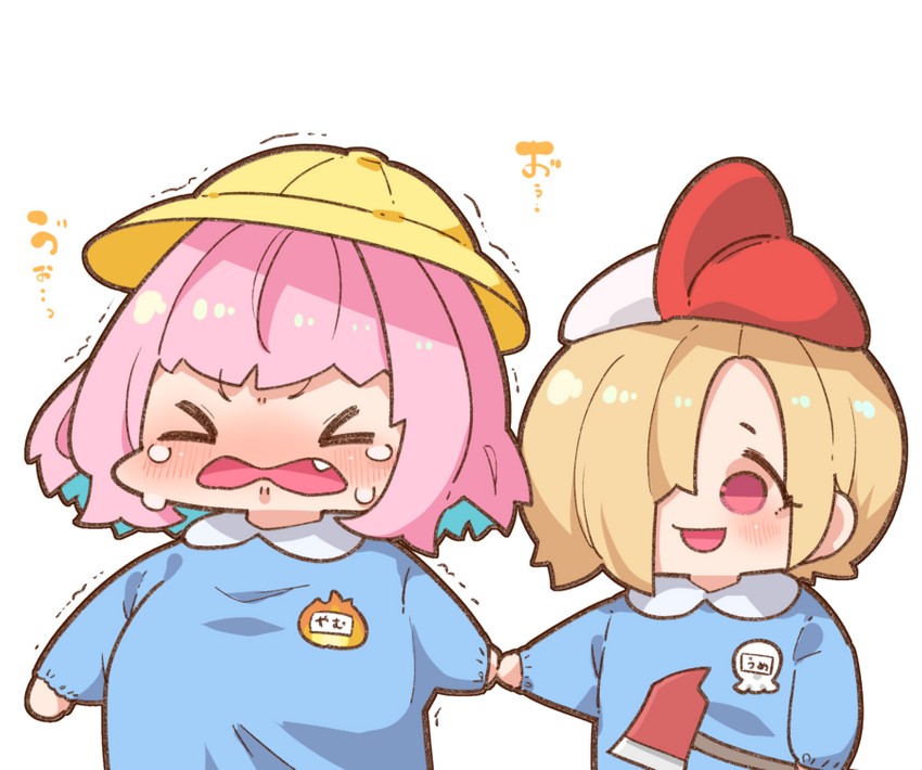 yumemi riamu and shirasaka koume (idolmaster and 1 more) drawn by takato_kurosuke
