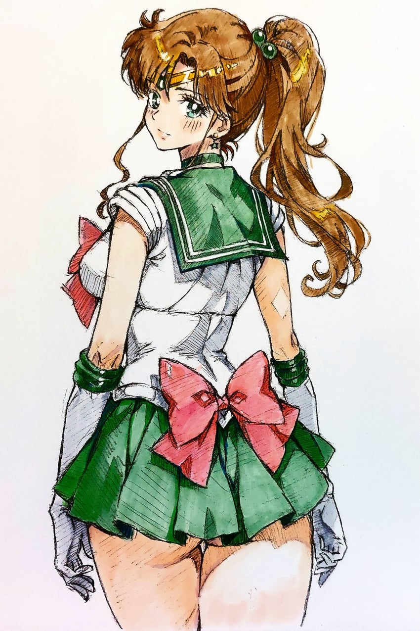 kino makoto and sailor jupiter (bishoujo senshi sailor moon) drawn by i4teruz