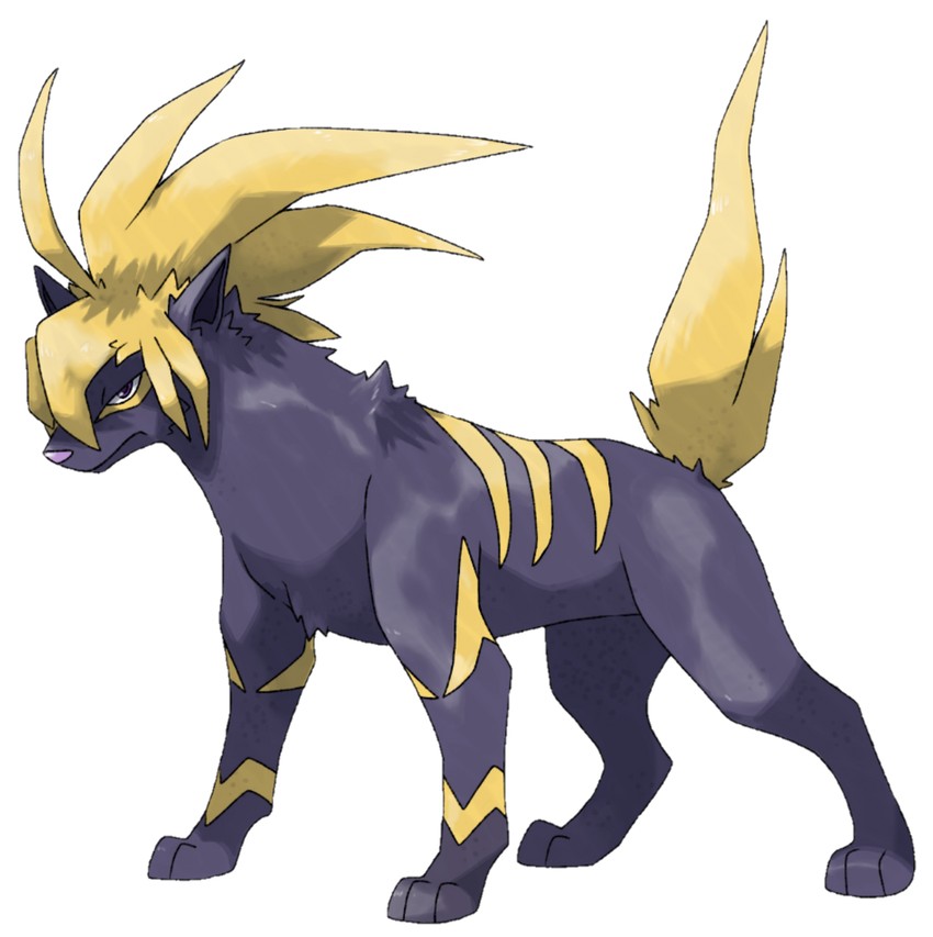 rai (pokemon and 1 more) drawn by etherealhaze