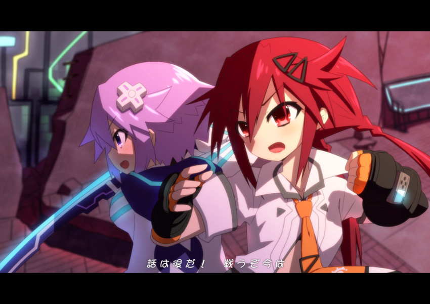 neptune and tennouboshi uzume (neptune and 1 more) drawn by mizunashi_(second_run)