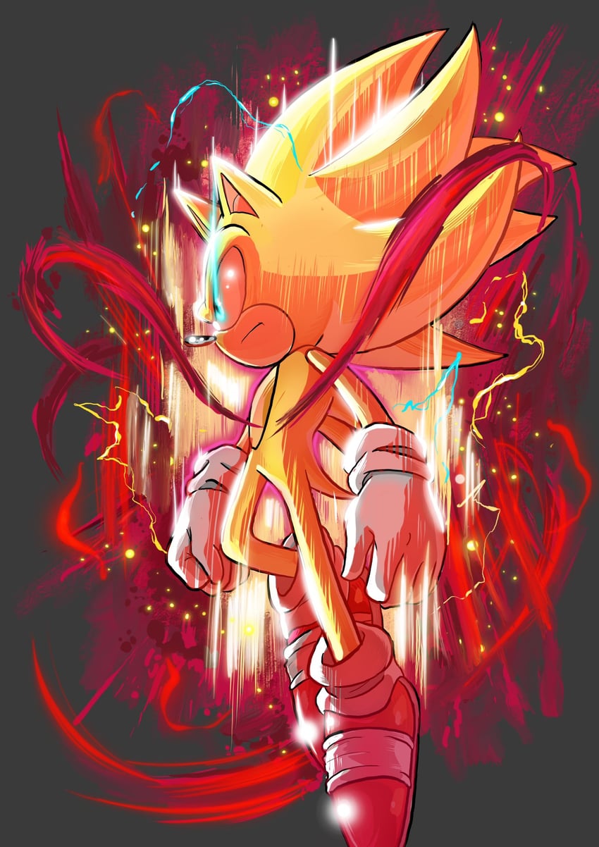 Super Sonic 2 Original Fan Art 