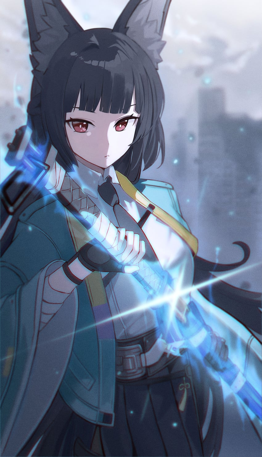 hoshimi miyabi (zenless zone zero) drawn by yumemi_(meng_shi)
