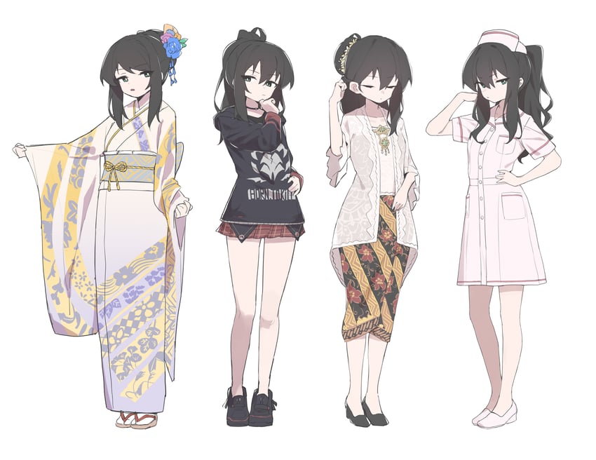 kayoko (original and 1 more) drawn by hoplitx