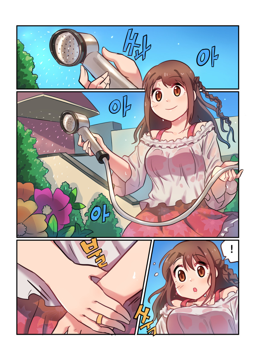 shibuya rin and shimamura uzuki (idolmaster and 2 more) drawn by kamille_(vcx68)