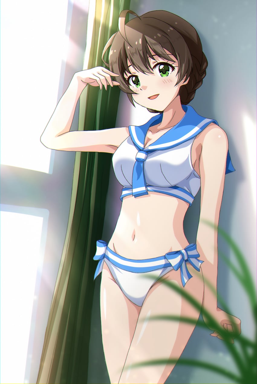 sakuramori kaori (idolmaster and 2 more) drawn by rocktaso_co_ltd