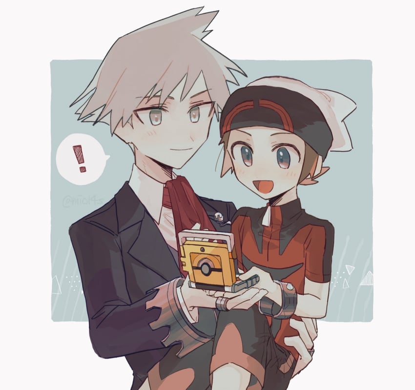 brendan and steven stone (pokemon and 1 more) drawn by mio14s