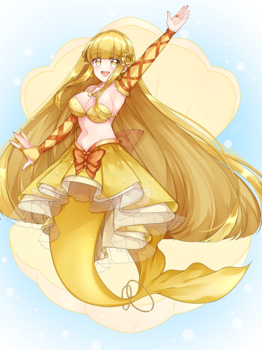 coco (mermaid melody pichi pichi pitch) drawn by yuzuca_(trickster4594)