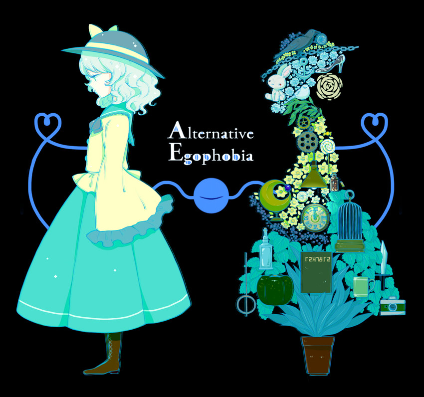 komeiji koishi (touhou and 1 more) drawn by witoi_(roa)