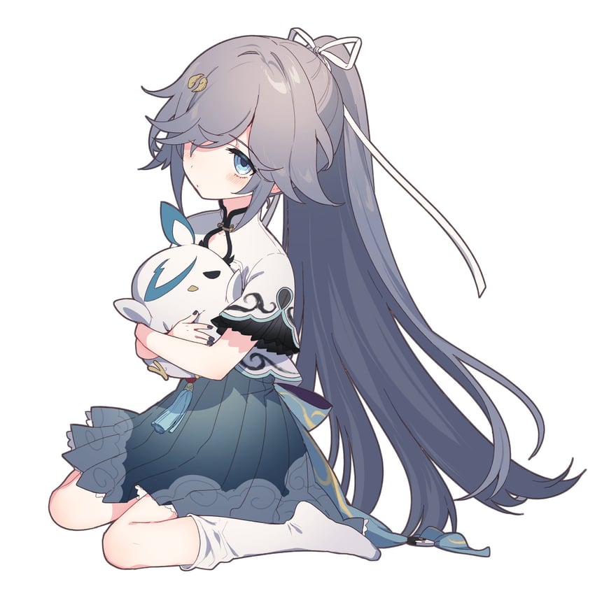 fu hua and jingwei (honkai and 1 more) drawn by takakura_aki