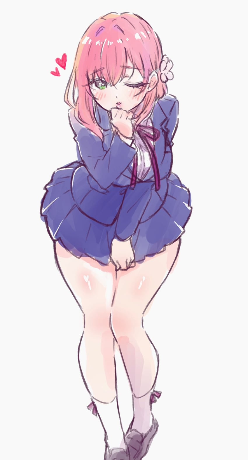 hanazono hakari (kimi no koto ga dai dai dai dai daisuki na 100-nin no kanojo) drawn by yano_akane