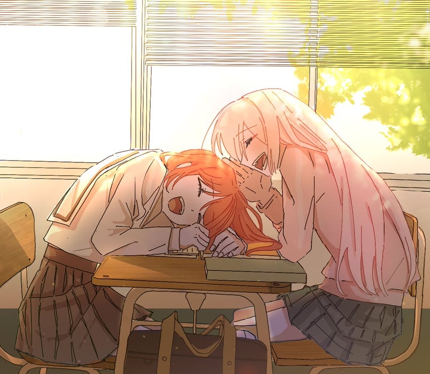 gotoh hitori and kita ikuyo (bocchi the rock!) drawn by yunayuispink