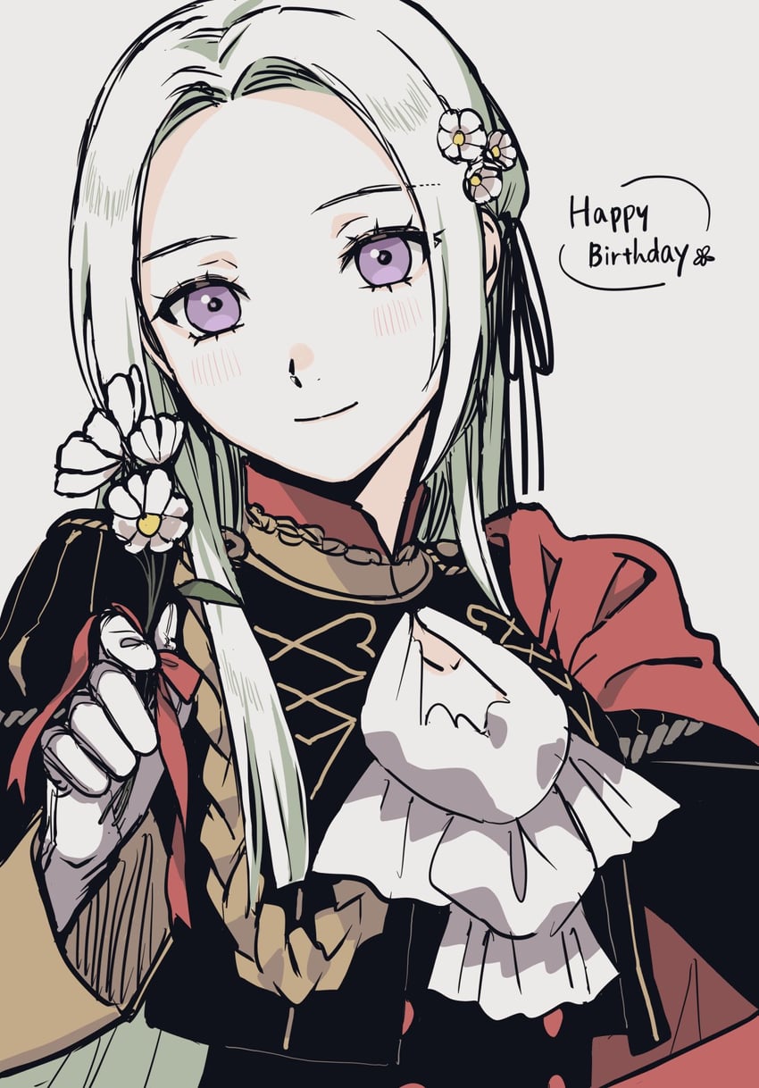edelgard von hresvelg (fire emblem and 1 more) drawn by shamu_(peach11_01)
